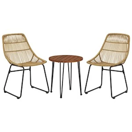 3-Piece Chairs w/ Table Set